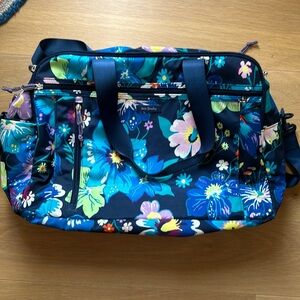 Vera Bradley carry on Hibiscus Garden